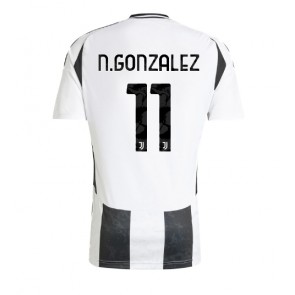 Juventus Nicolas Gonzalez #11 Replika Hjemmebanetrøje 2024-25 Kortærmet